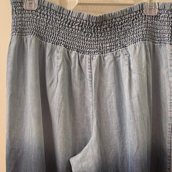 C Est 1946 Blue Ombre Wide-Leg Pants - Picture 5 of 8